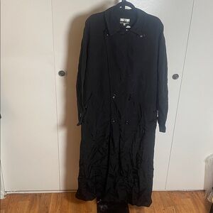 Kenar Men's Black Trench Coat
